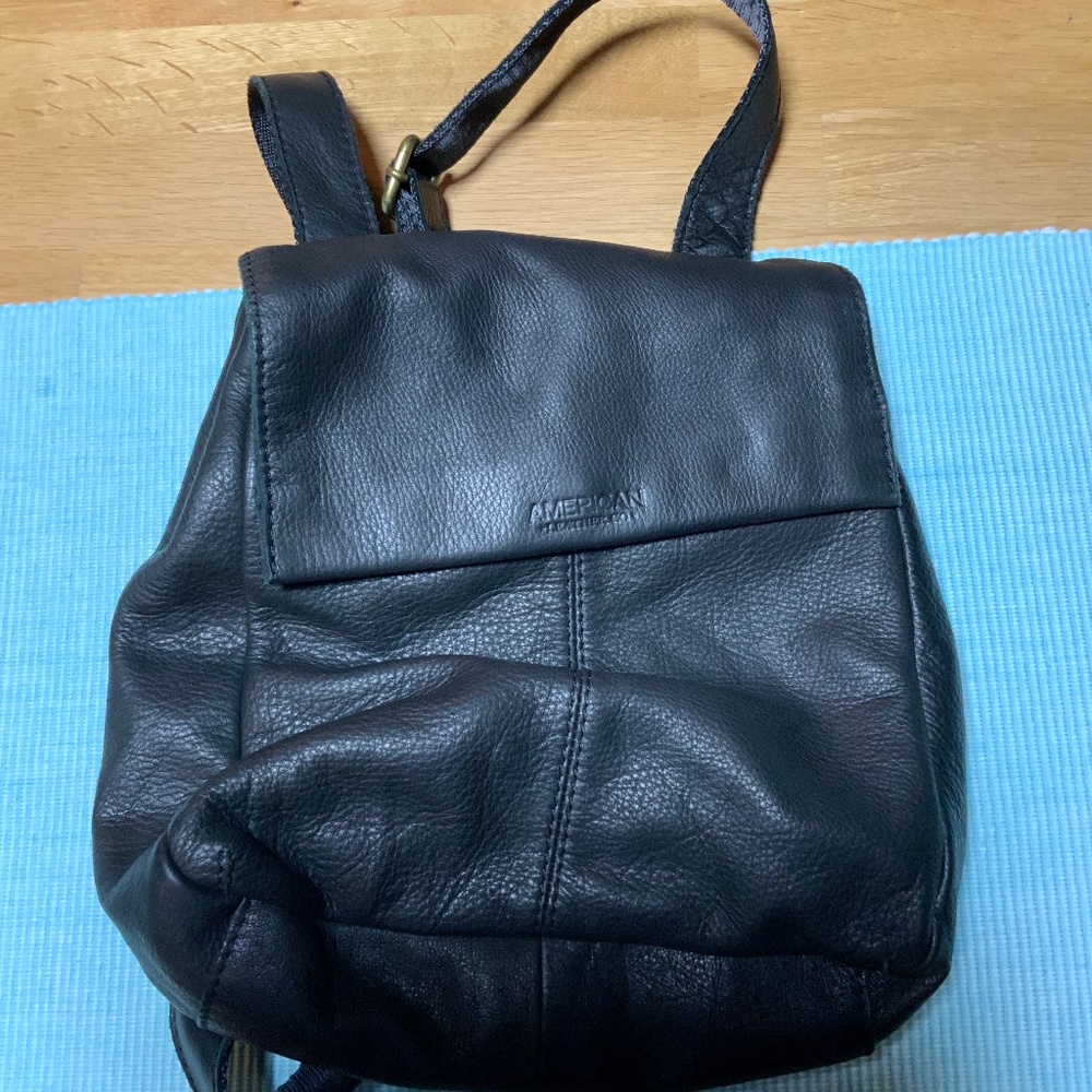 Leather Backpack - image 1
